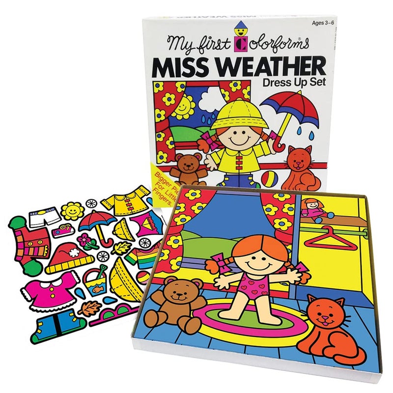 Colorforms My First Colorforms Miss Weather Set - Image 2